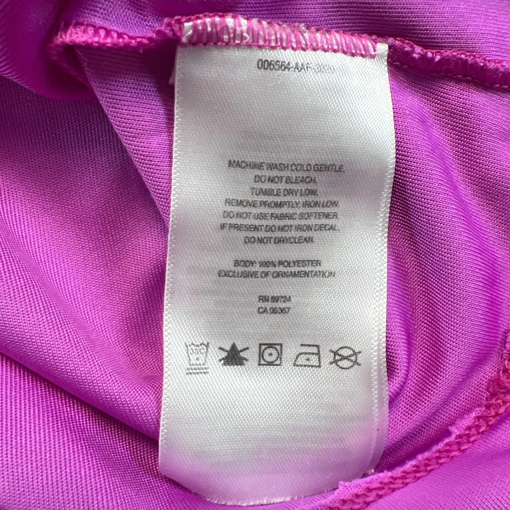 Columbia Sportswear PFG Rash Guard Swim Shirt Womens S Purple White Omni Shade